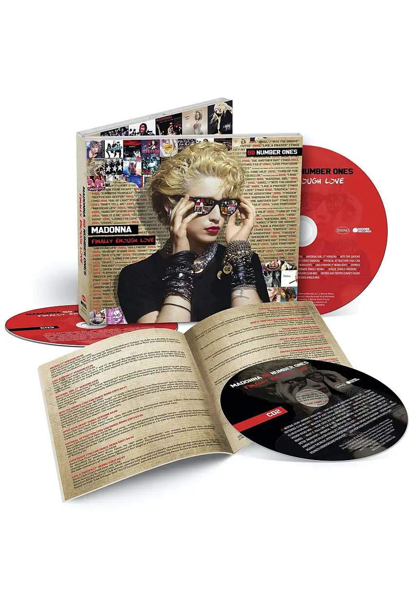 Madonna - Finally Enough Love: 50 Number Ones - Digipak 3 CD