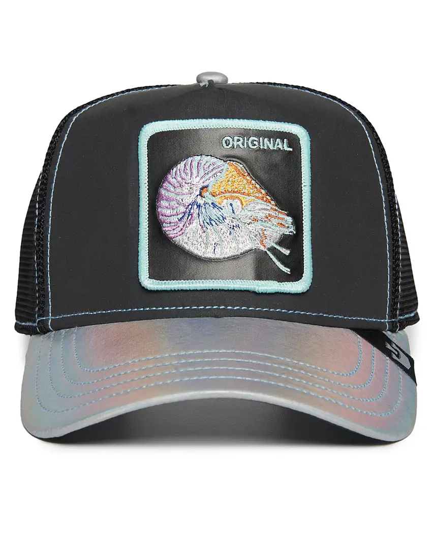 Goorin Bros. Baseball Trucker Cap Cappellino Iridescente Nero Unisex