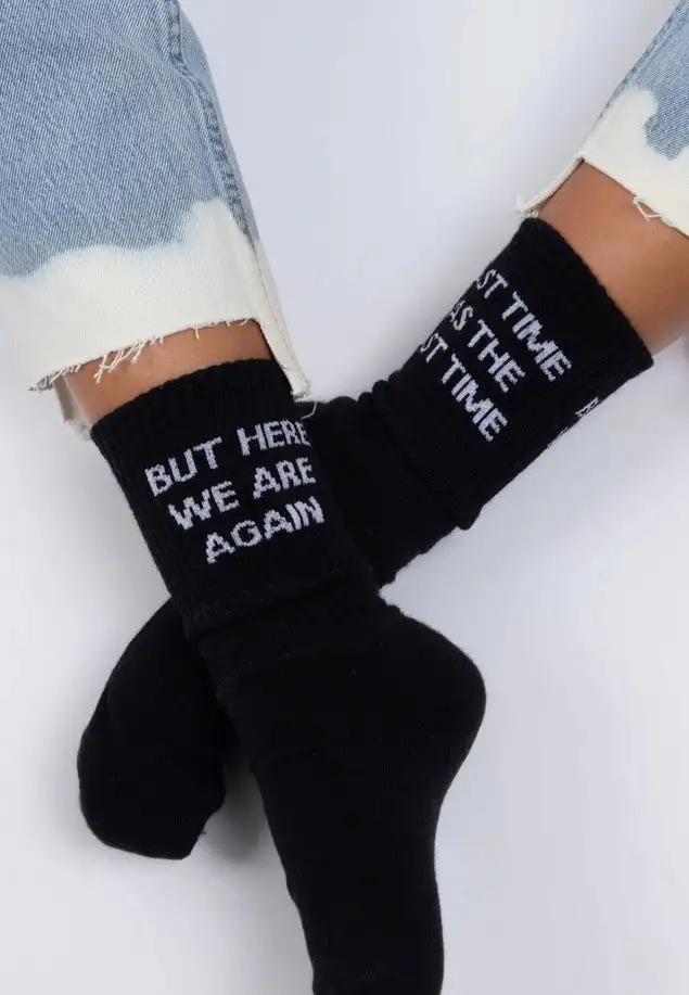 Broken Promises - The Last Time Black - Calzini