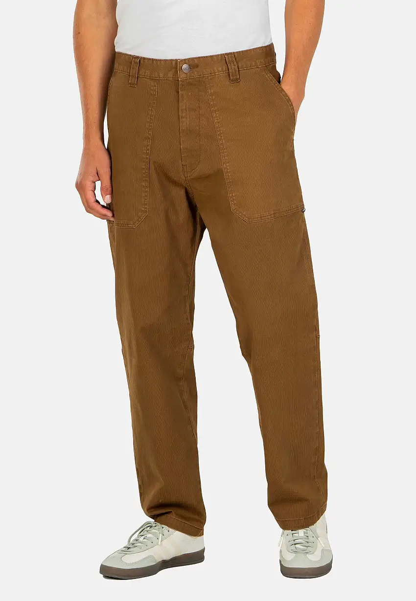 REELL - Parker Desert Kaki Bedford Cord - Pantaloni