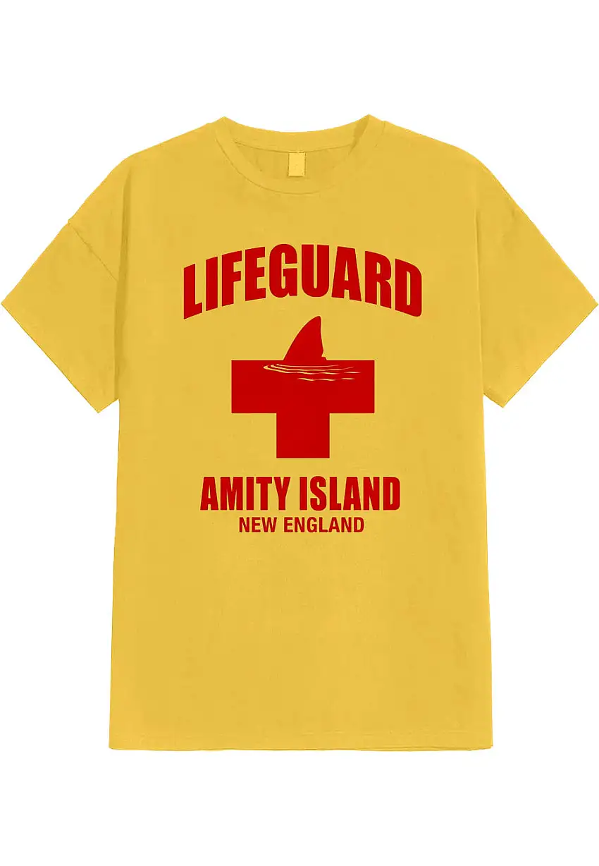 Jaws - Amity Island Lifeguard Yellow - T-Shirt