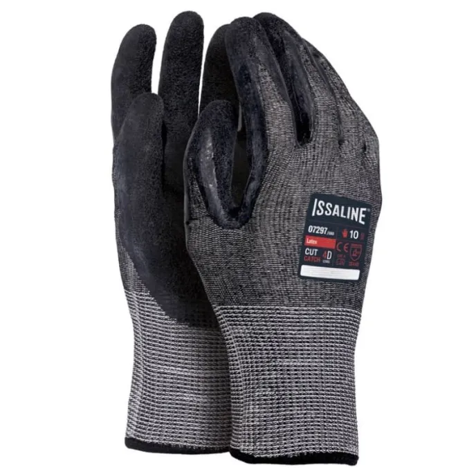 12 Paia - Guanti da lavoro Cut Catch in Lattice - Issa Line 07297