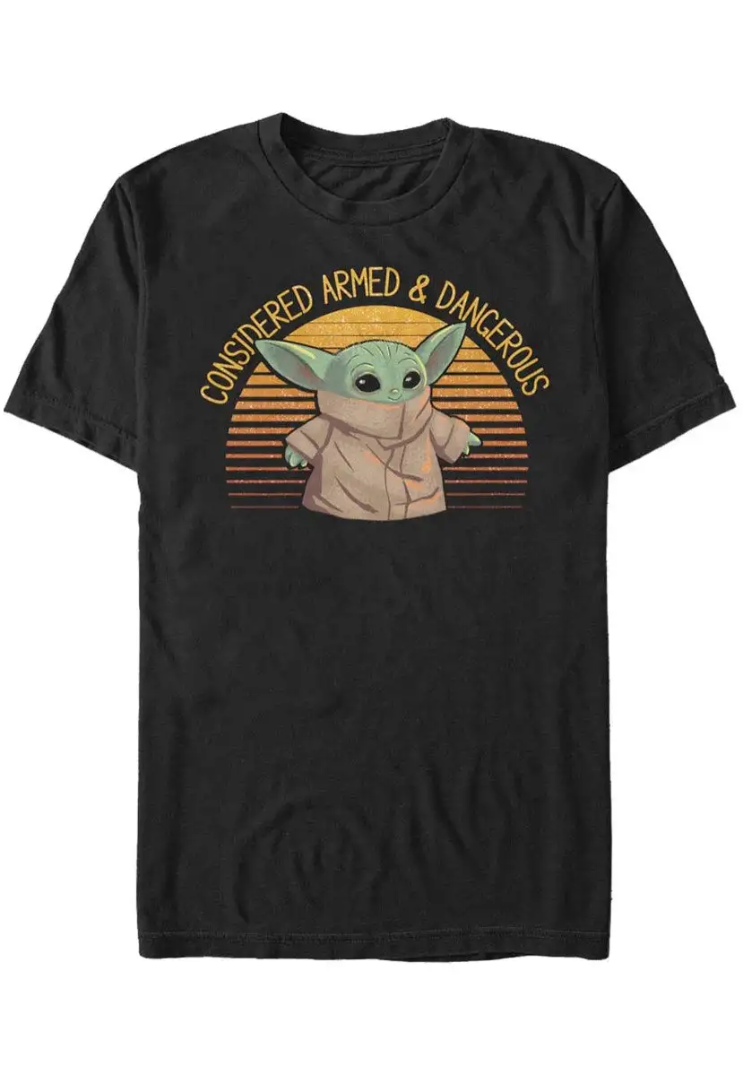 The Mandalorian - Sunset Cute Yoda - T-Shirt