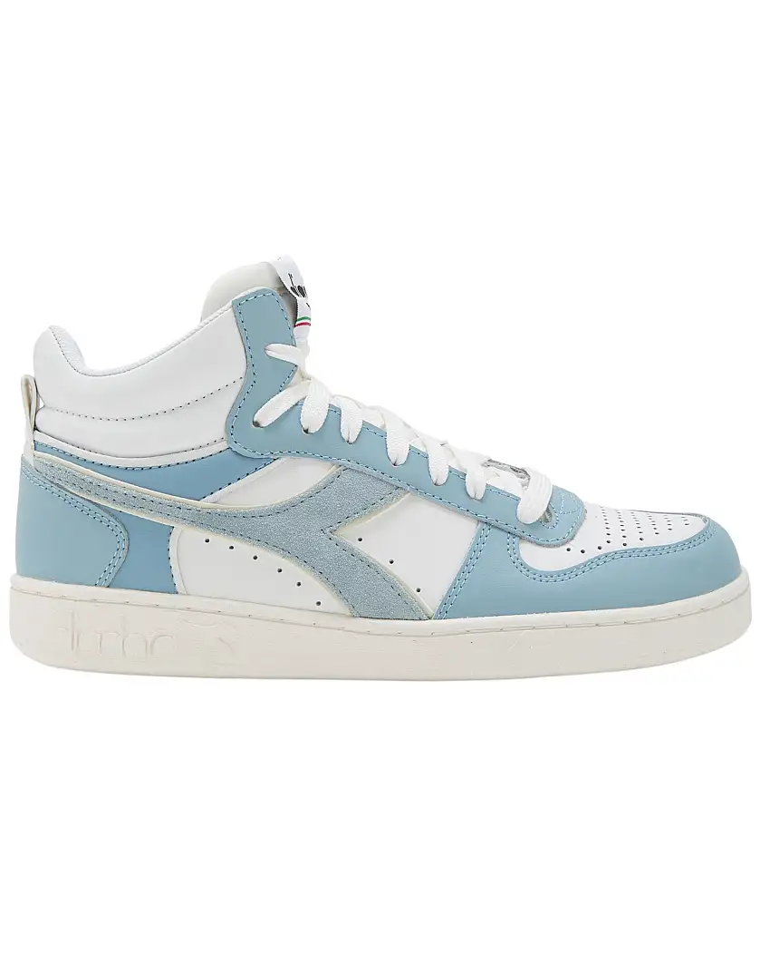 Diadora Magic Basket Demi Pelle Sintetica Azzurro