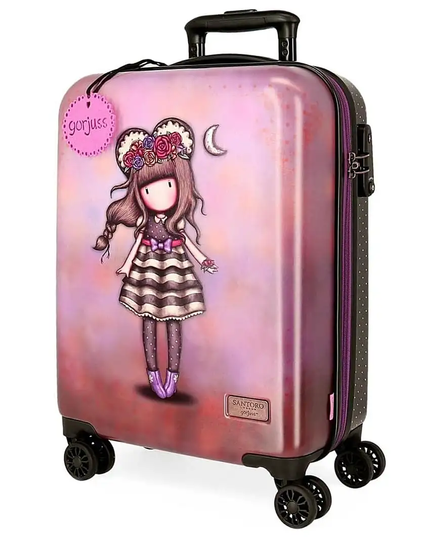 Gorjuss Santoro Valigia Media 45x67x28 Cm Rosa Donna