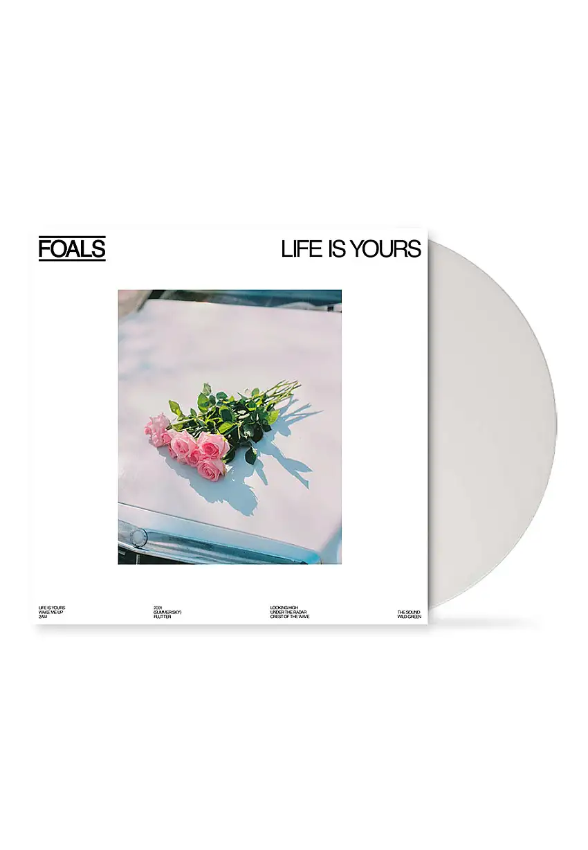 Foals - Life Is Yours White - Colored Vinyl