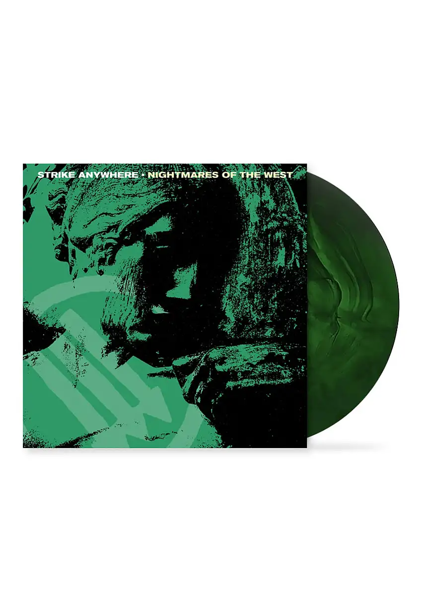 Strike Anywhere - Nightmares Of The West Swamp Green Doublemint Galaxy - Colored Vinyl