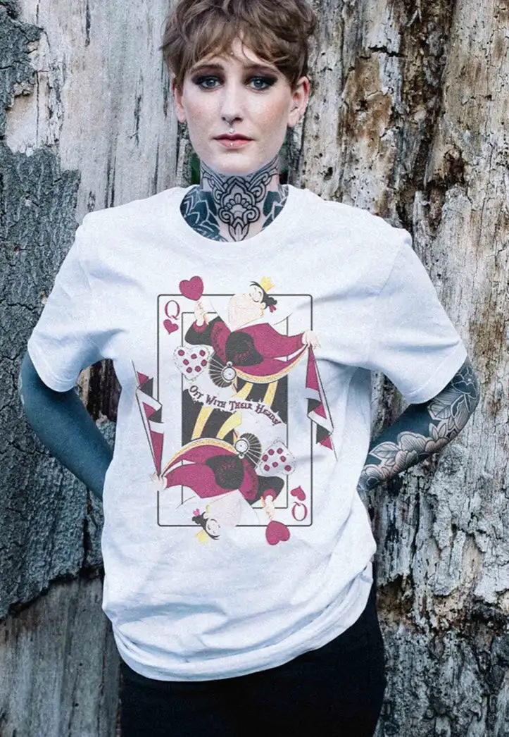 Alice In Wonderland - Queen Of Hearts White - Girly