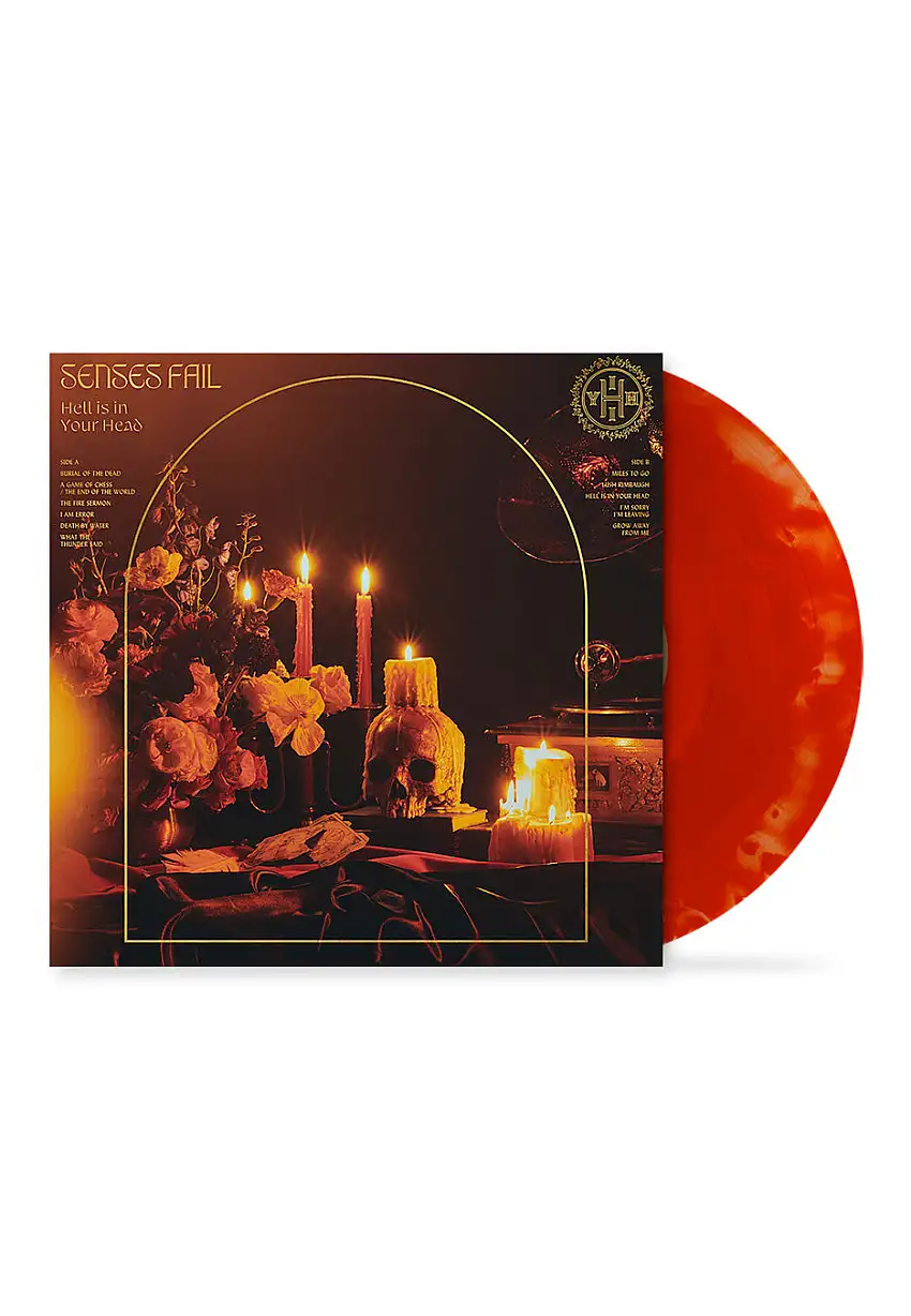 Senses Fail - Hell Is In Your Head Red/Orange - Colored Vinyl