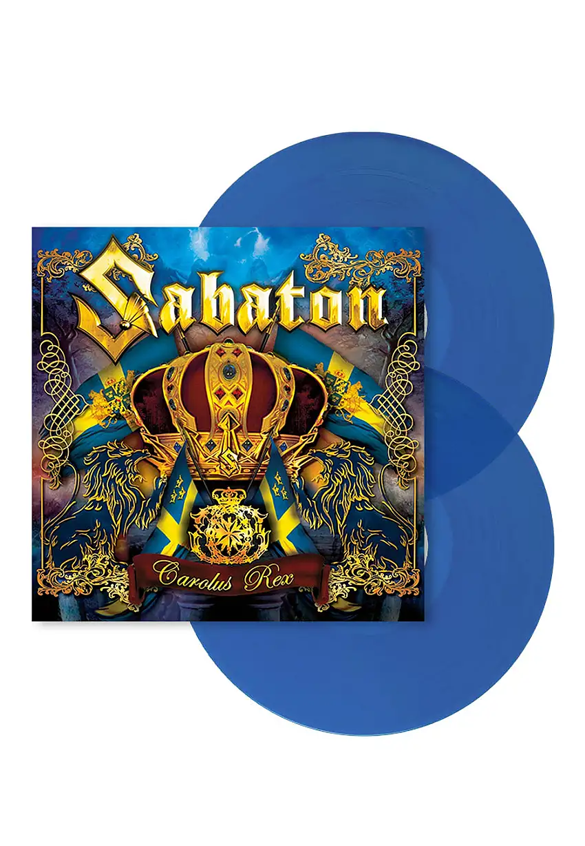 Sabaton - Carolus Rex Blue - Colored 2 Vinyl