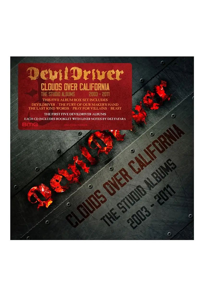 DevilDriver - Clouds Over California: The Studio Albums 2003-2011 - 5 CD Box