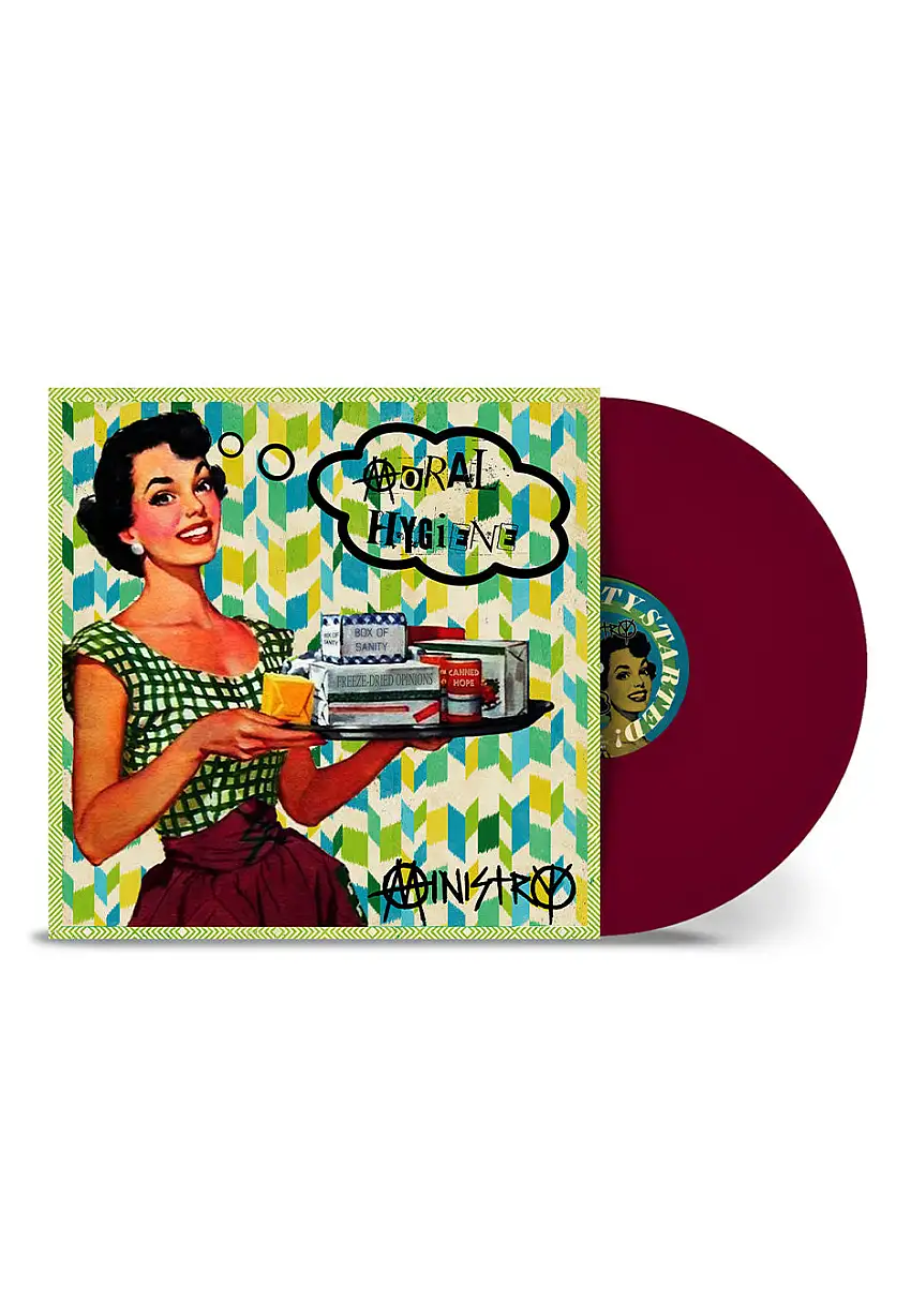 Ministry - Moral Hygiene Ltd. Burgundy - Colored Vinyl