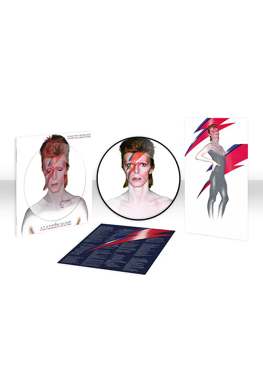 David Bowie - Aladdin Sane (50th Anniversary Half Speed Master) - Picture Vinyl
