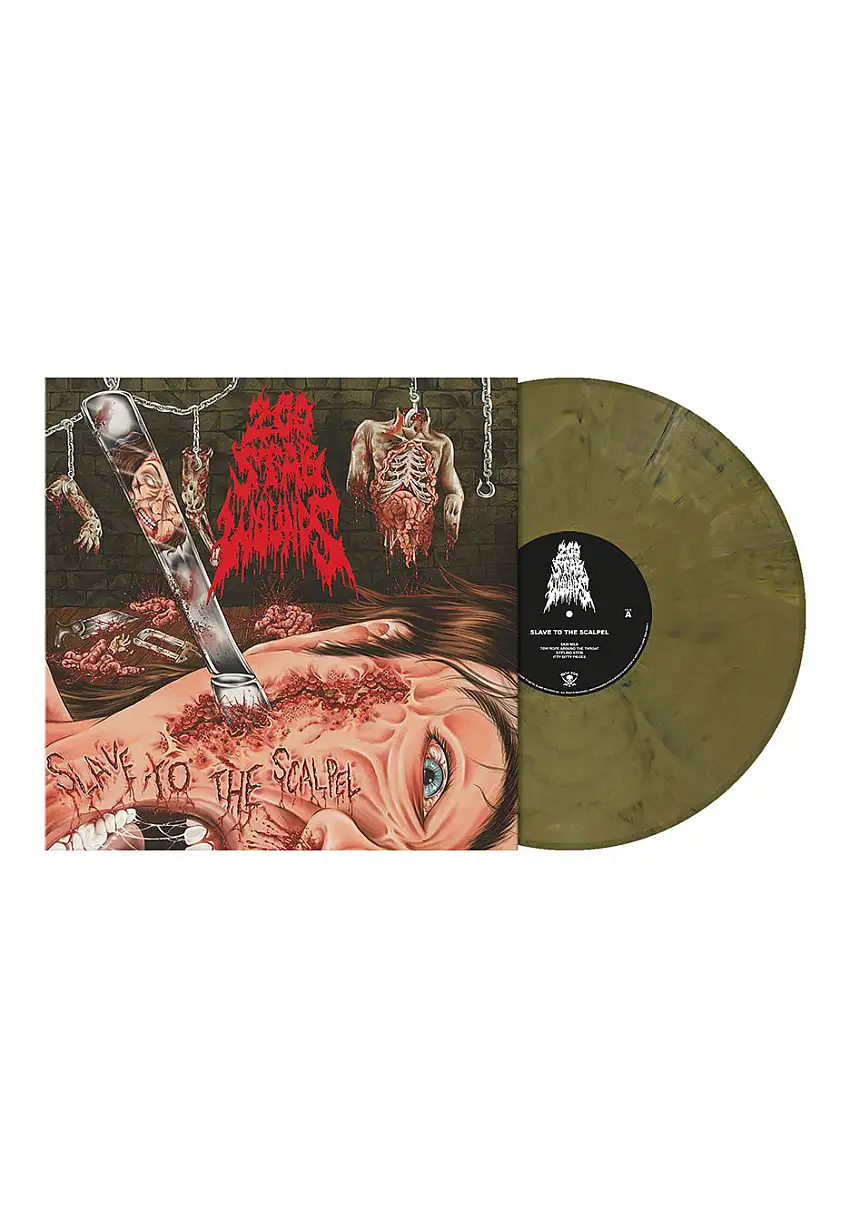 200 Stab Wounds - Slave To The Scalpel Ltd. Muddy Olive Brown - Colored Vinyl