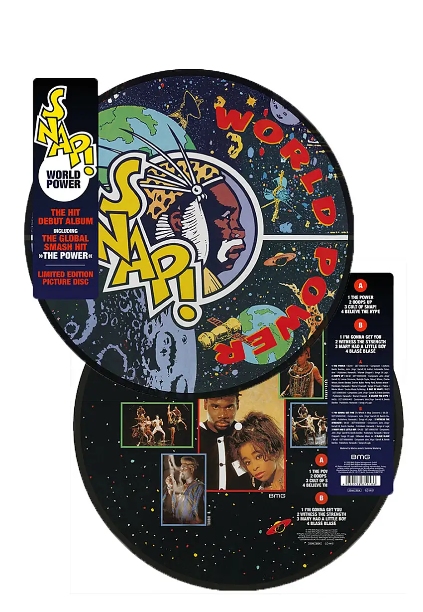 Snap! - World Power - Picture Vinyl