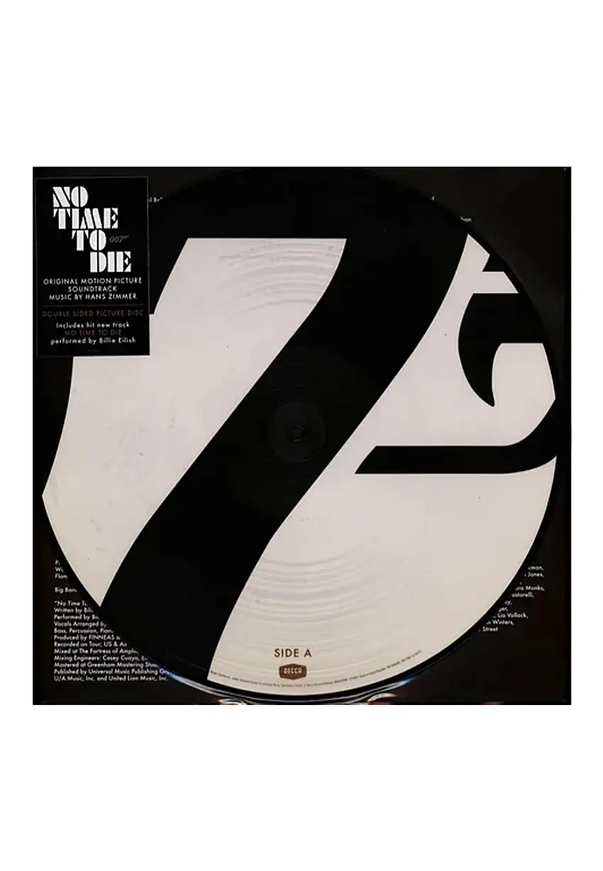 James Bond - Bond 007: No Time To Die OST Ltd. (Hans Zimmer) - Picture Vinyl