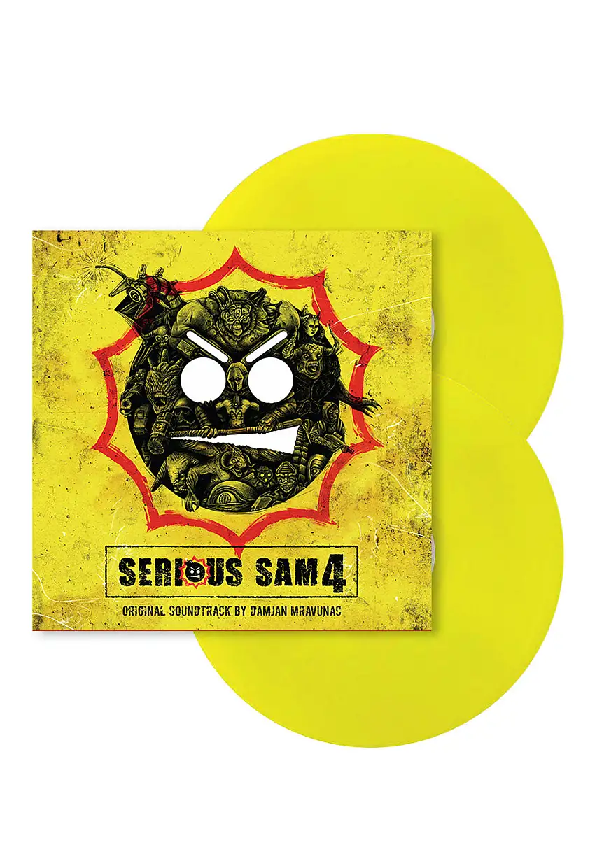 Serious Sam - Serious Sam 4 OST (Damjan Mravunac) Translucent Yellow - Colored 2 Vinyl
