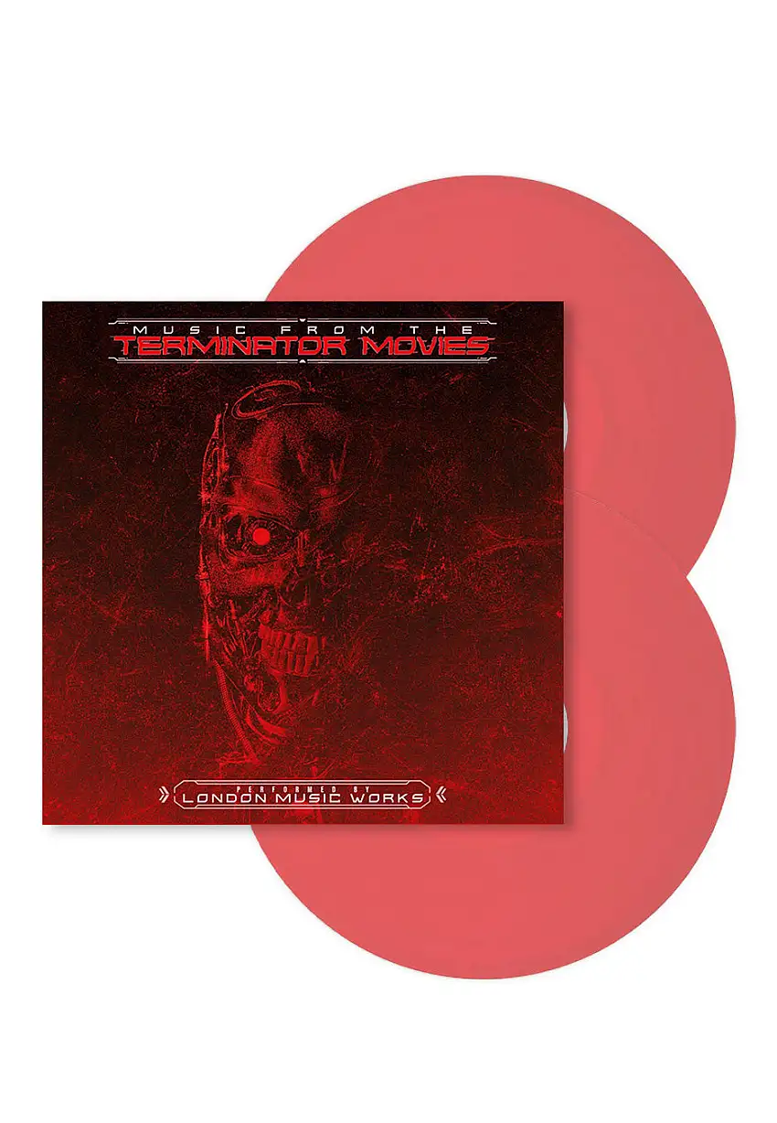 Terminator - Music From The Terminator Movies (London Music Works) Transparent Red - Colored 2 Vinyl