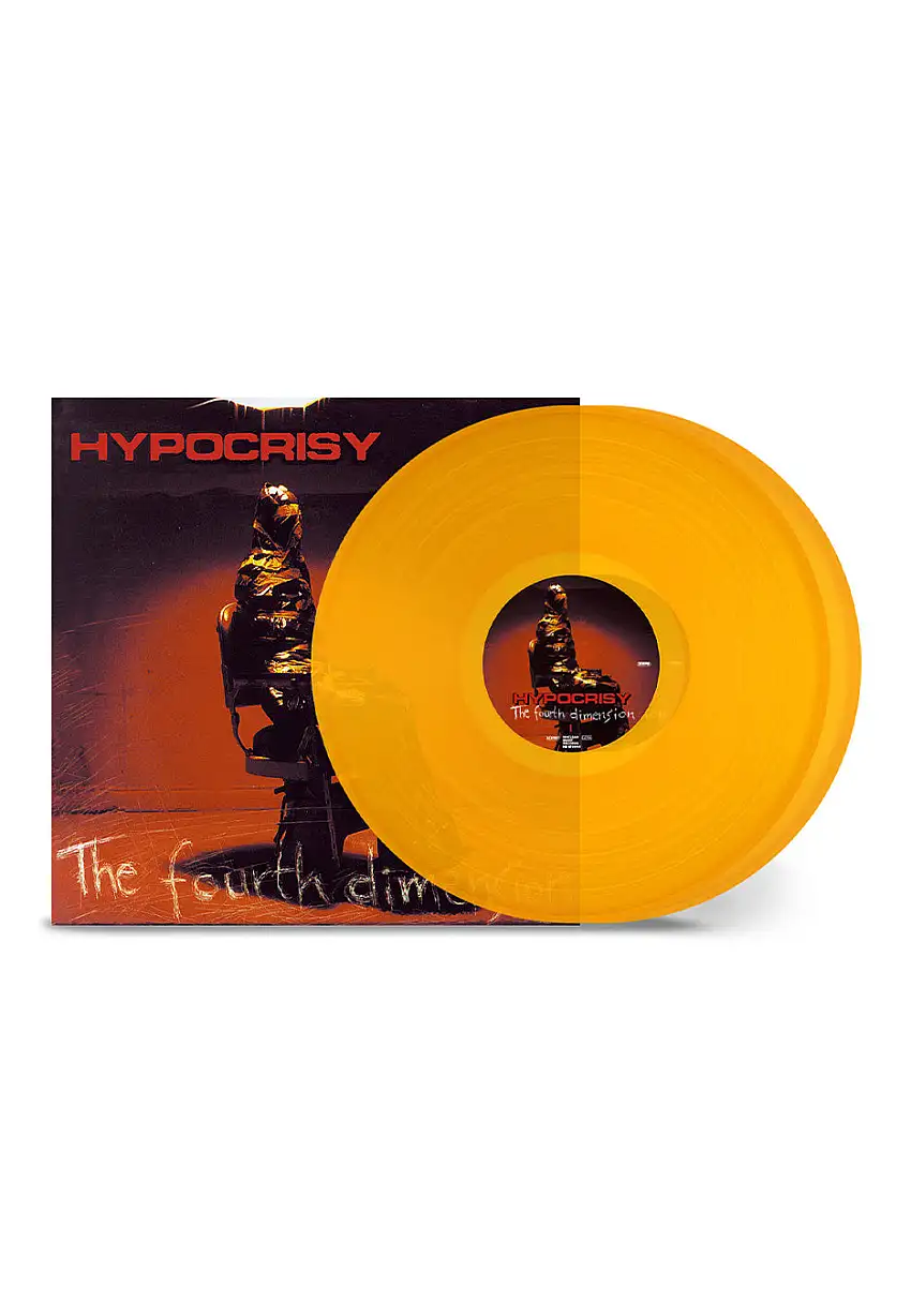 Hypocrisy - The Fourth Dimension (Reissue 2023) Ltd. Transparent Orange - Colored 2 Vinyl
