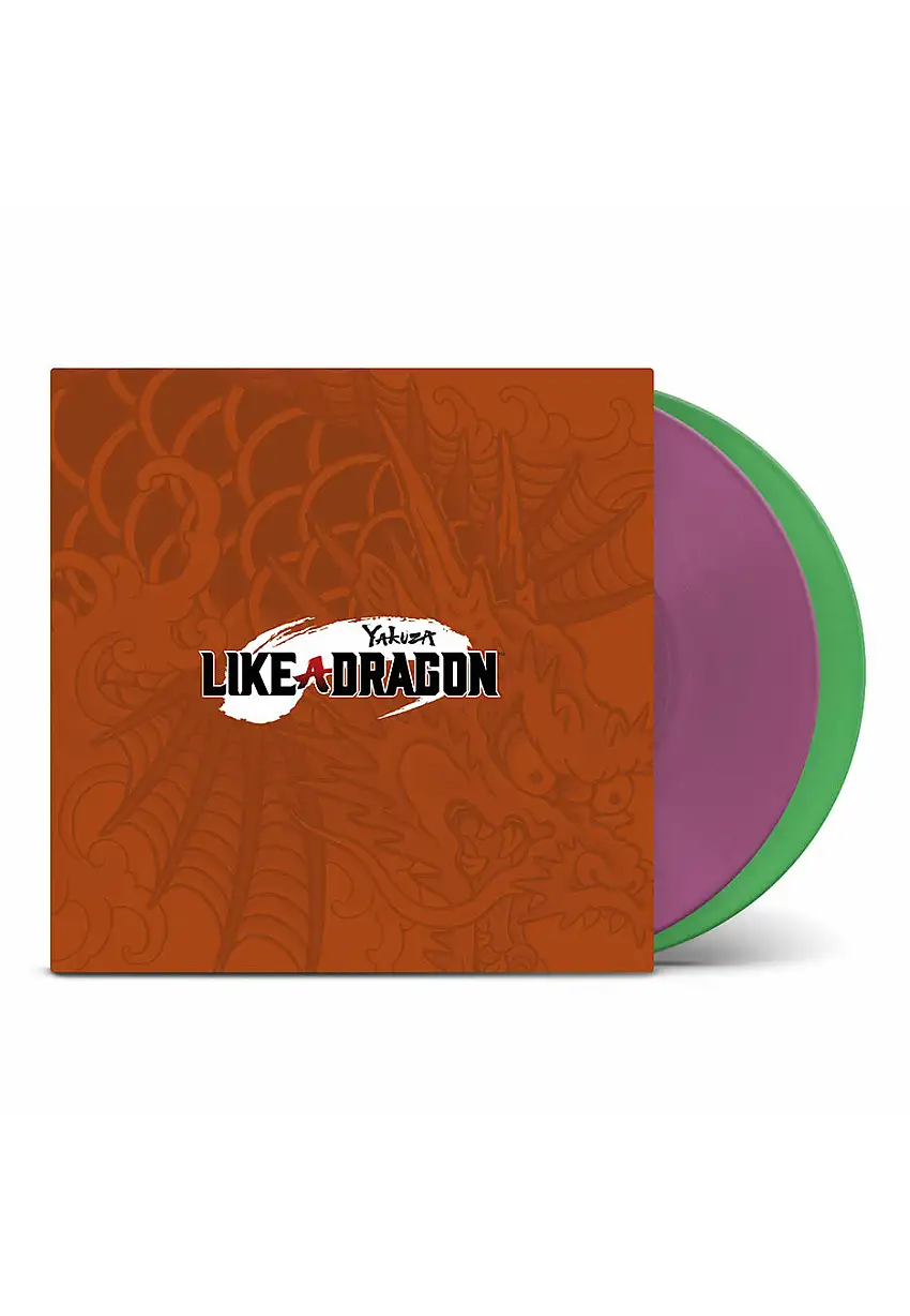 Yakuza - Yakuza: Like A Dragon (Sega Sound Team) Maroon & Green - Colored 2 Vinyl