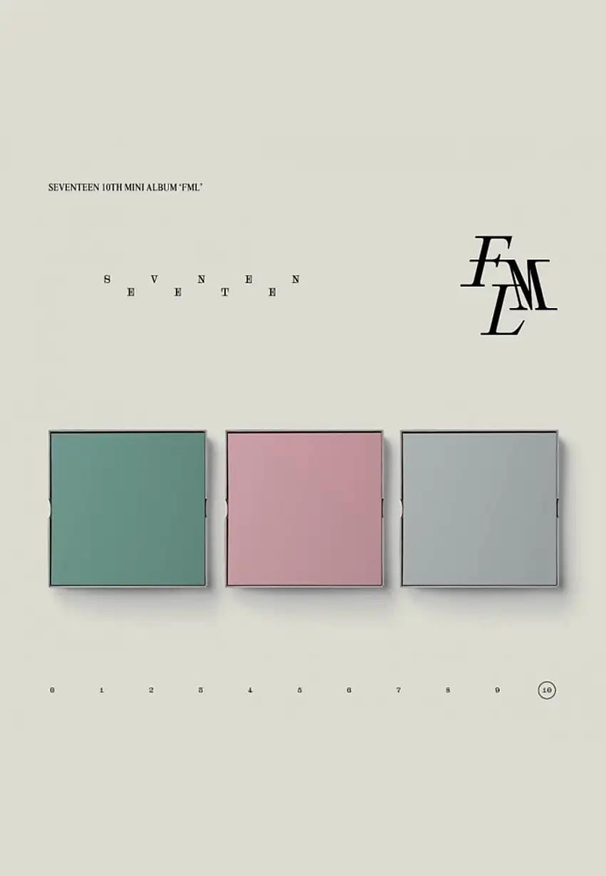 Seventeen - 10th Mini Album "FML" (Vers. B) - CD