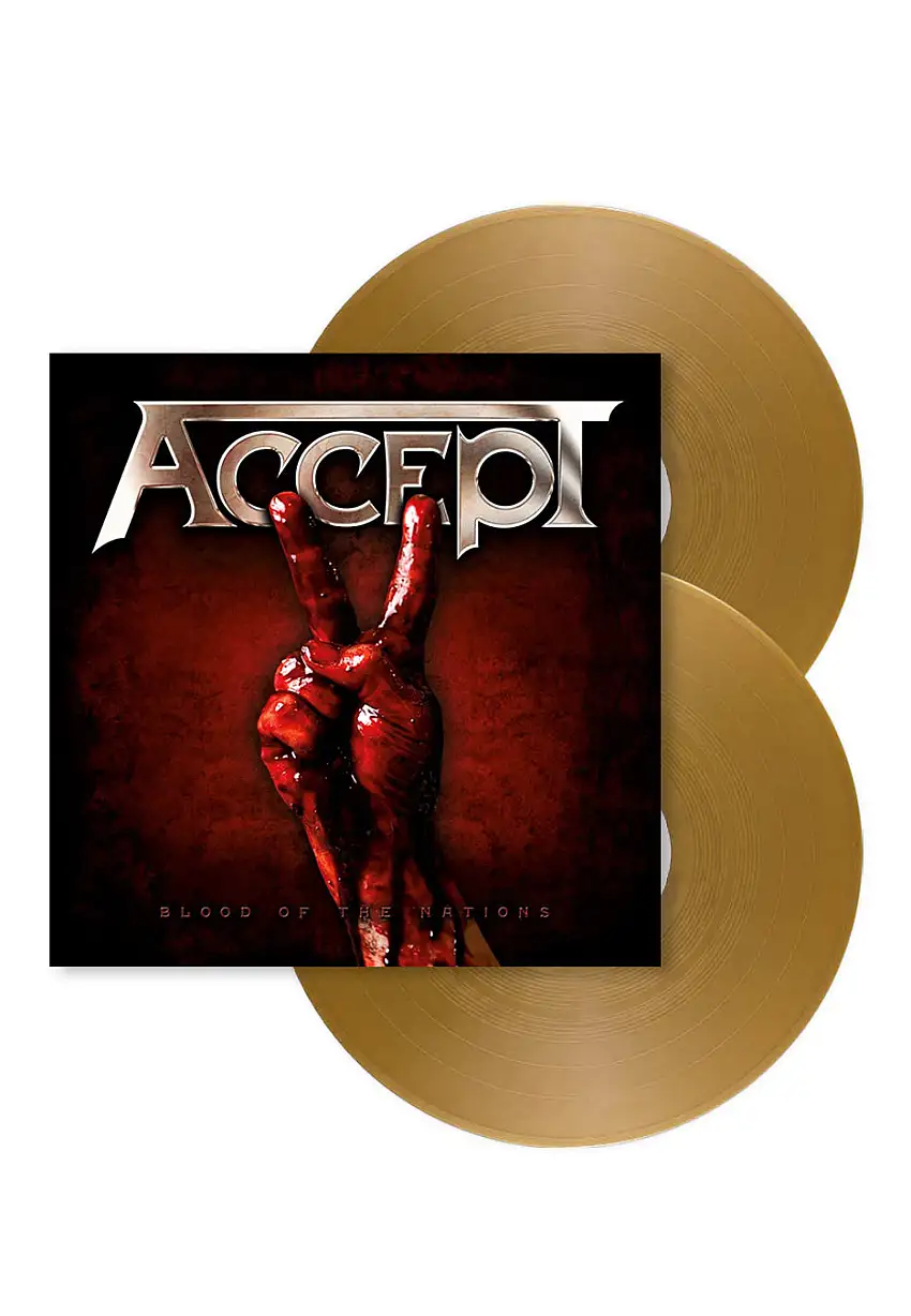 Accept - Blood Of The Nations Ltd. Gold - Colored 2 Vinyl