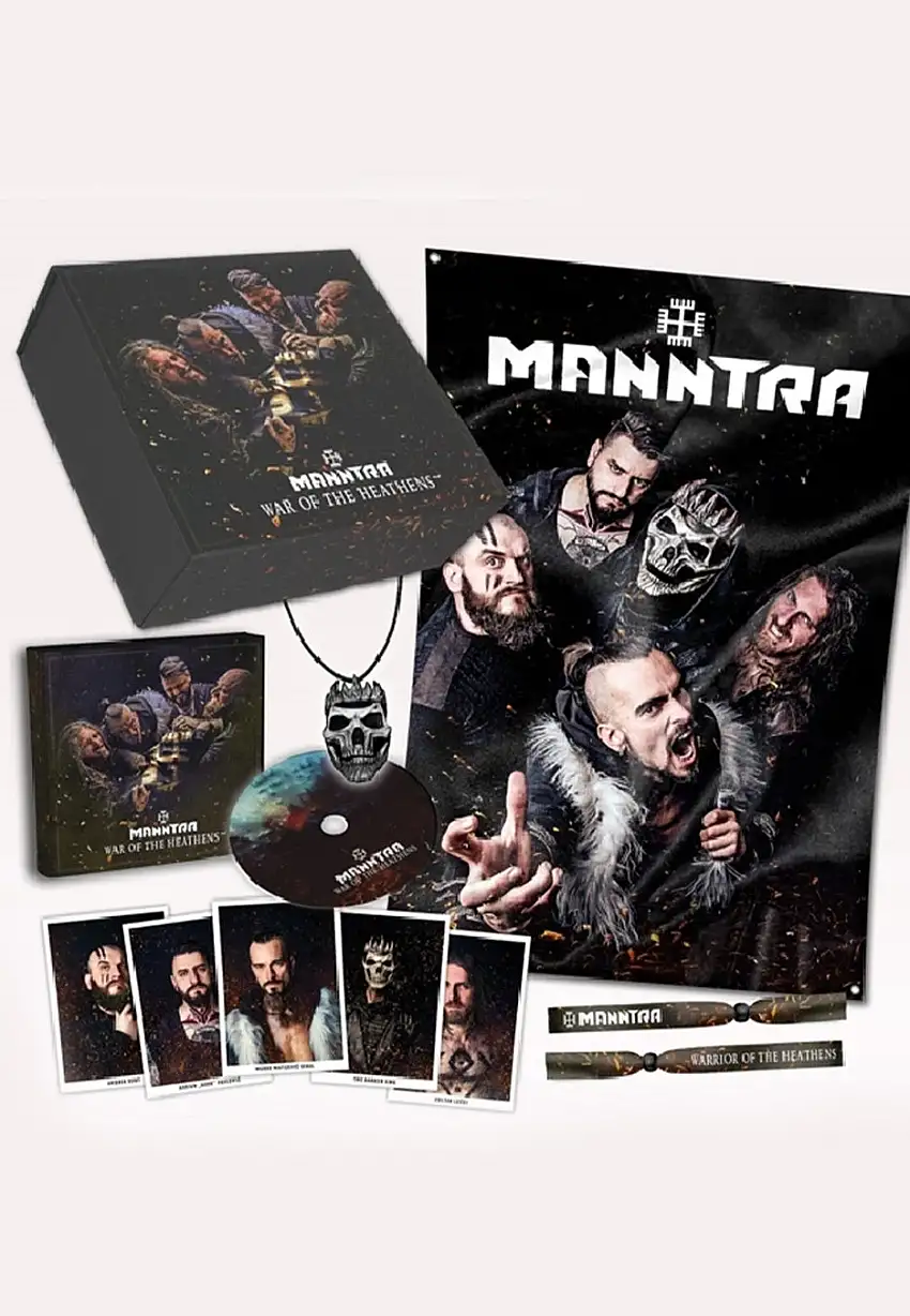 Manntra - War Of The Heathens (Fanbox) - CD Boxset