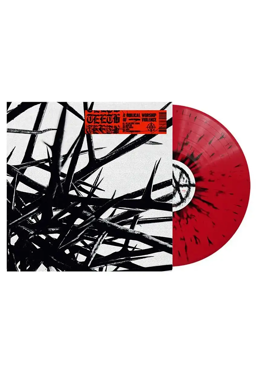 TEETH - A Biblical Worship Of Violence EP Red/Black - Splattered Vinyl