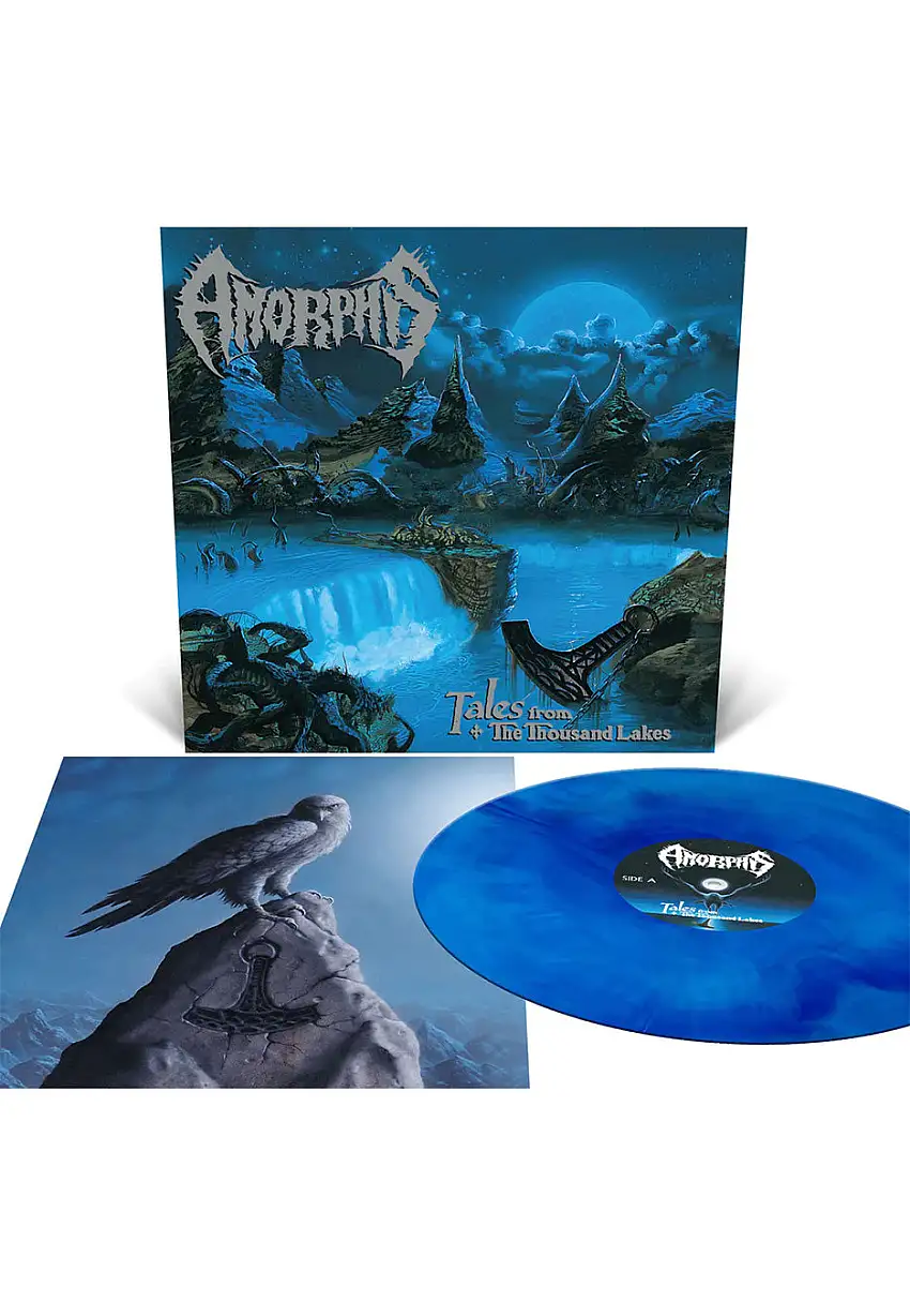 Amorphis - Tales From The Thousand Lakes Ltd. Royal Blue & Baby Blue Galaxy - Colored Vinyl