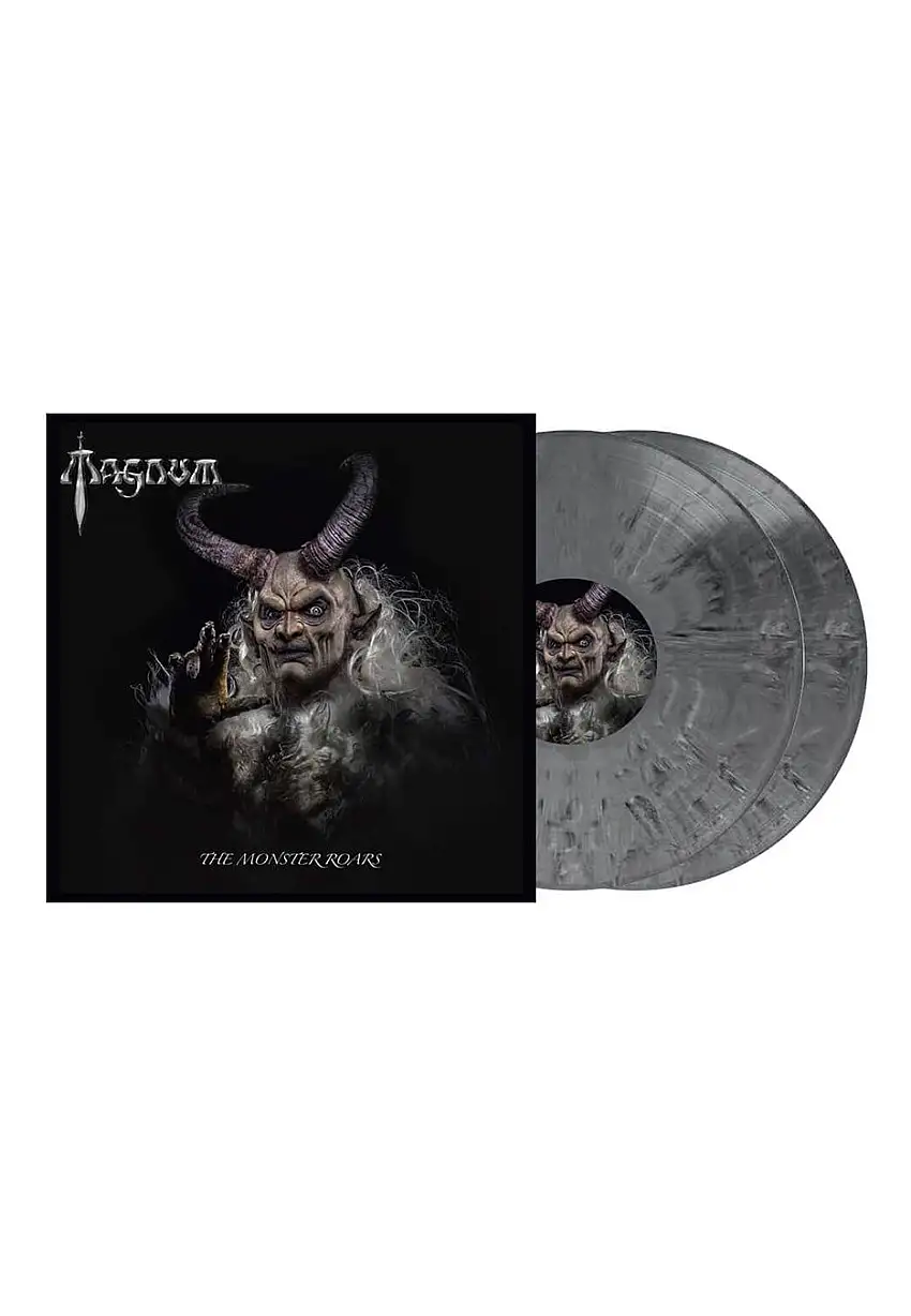 Magnum - The Monster Roars White/Black - Marbled 2 Vinyl
