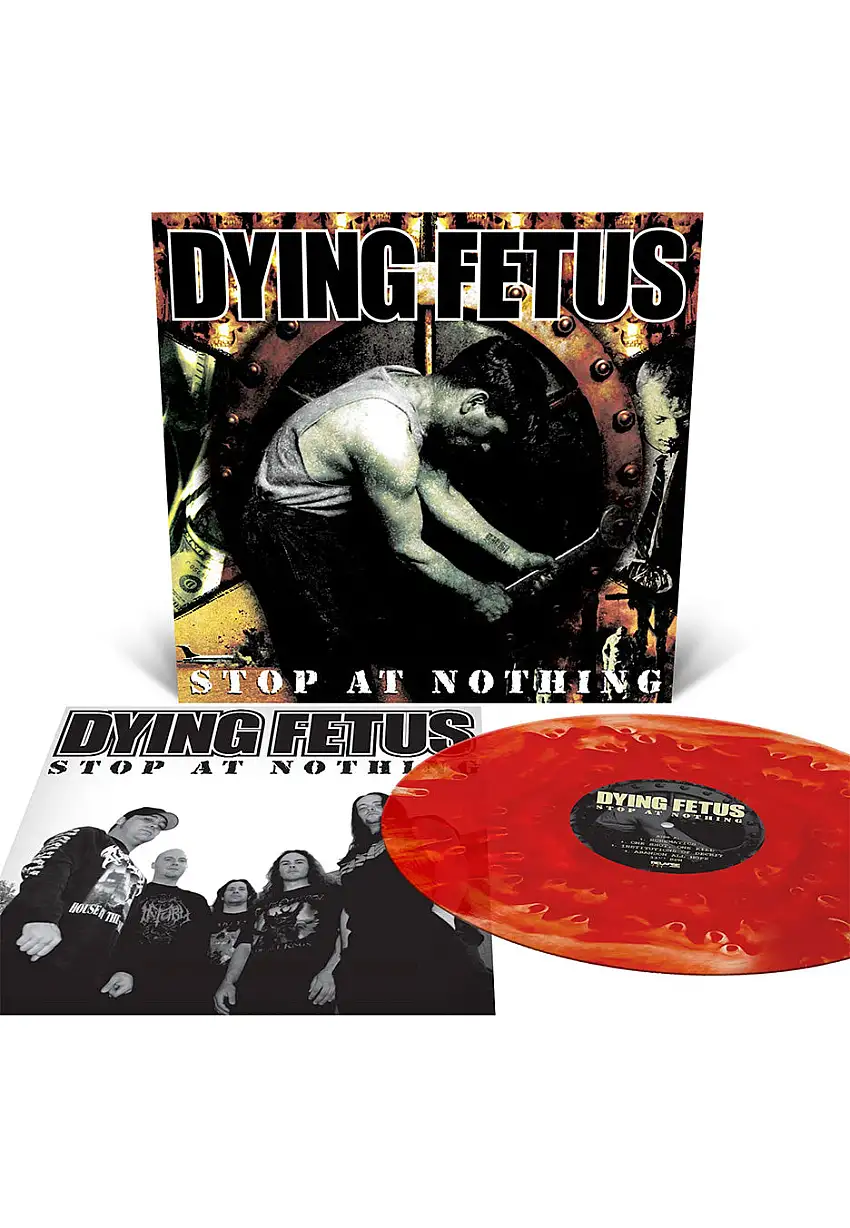 Dying Fetus - Stop At Nothing Blood Red Cloudy - Colored Vinyl