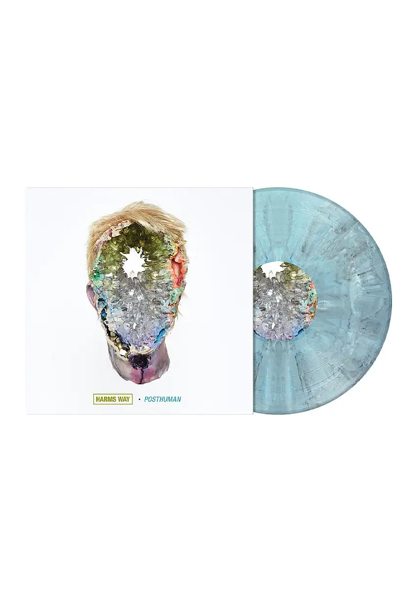 Harm's Way - Posthuman Ltd. Ice Blue - Marbled Vinyl
