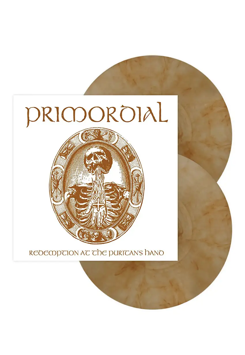 Primordial - Redemption At The Puritans Hand Ltd. Clear w/ Brown Smoke - Colored 2 Vinyl