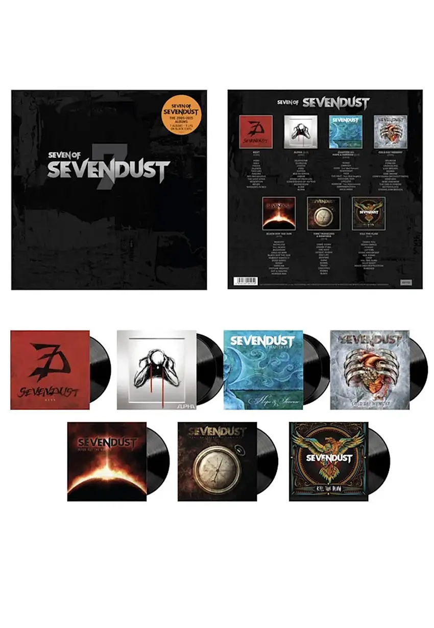 Sevendust - Seven Of Sevendust - 9 Vinyl Boxset