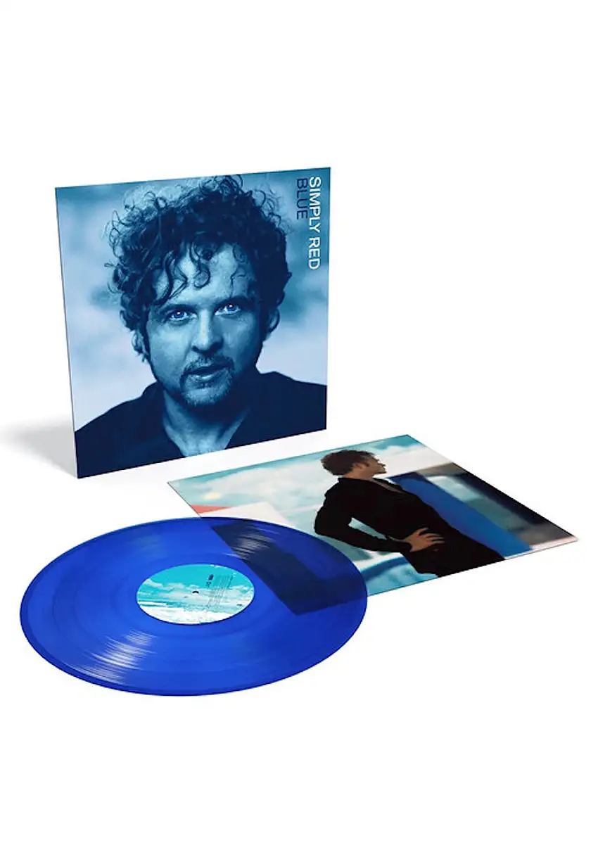 Simply Red - Blue (35th Anniversary Edition) Ltd. Transparent Blue - Colored Vinyl