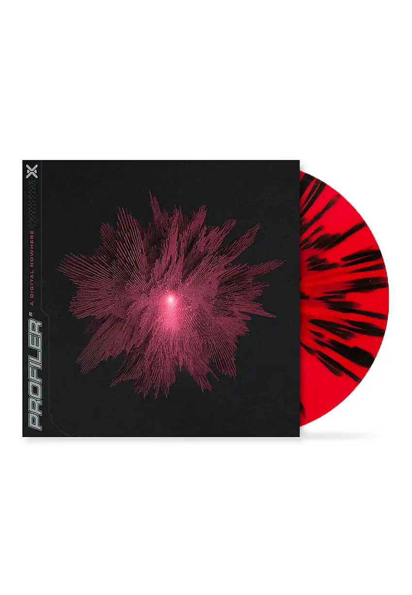 Profiler - A Digital Nowhere Red w/ Black - Splattered Vinyl