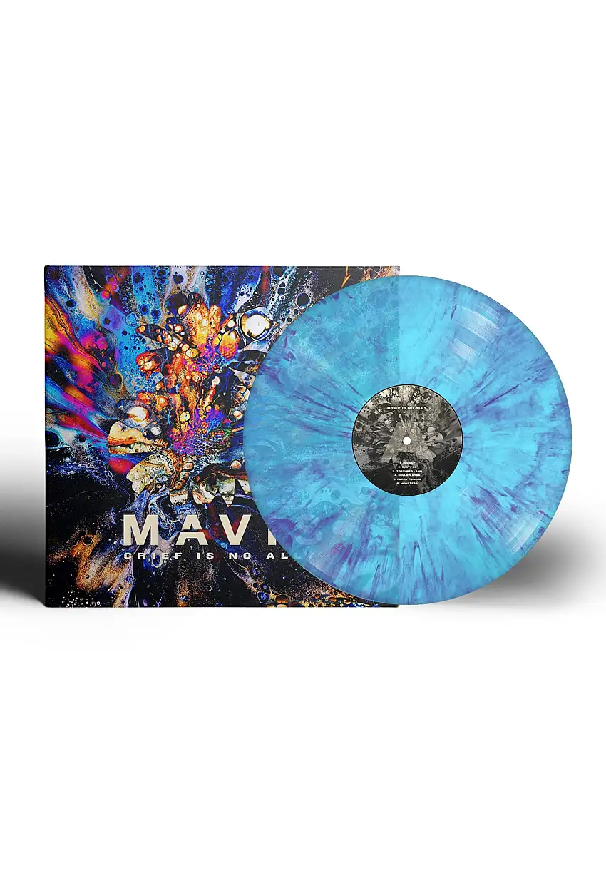 Mavis - Grief Is No Ally Transparent Curacao/Purple - Marbled Vinyl