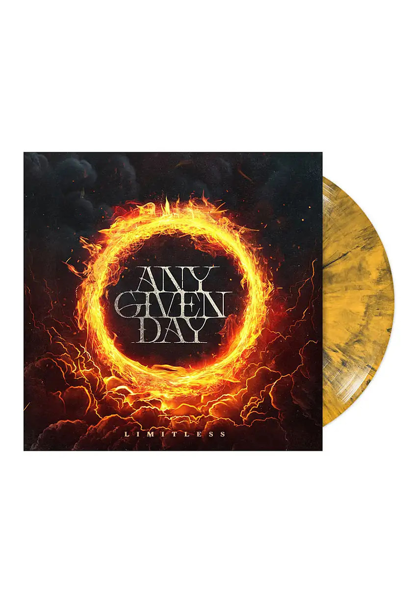 Any Given Day - Limitless Ltd. Orange/Black - Splattered Vinyl