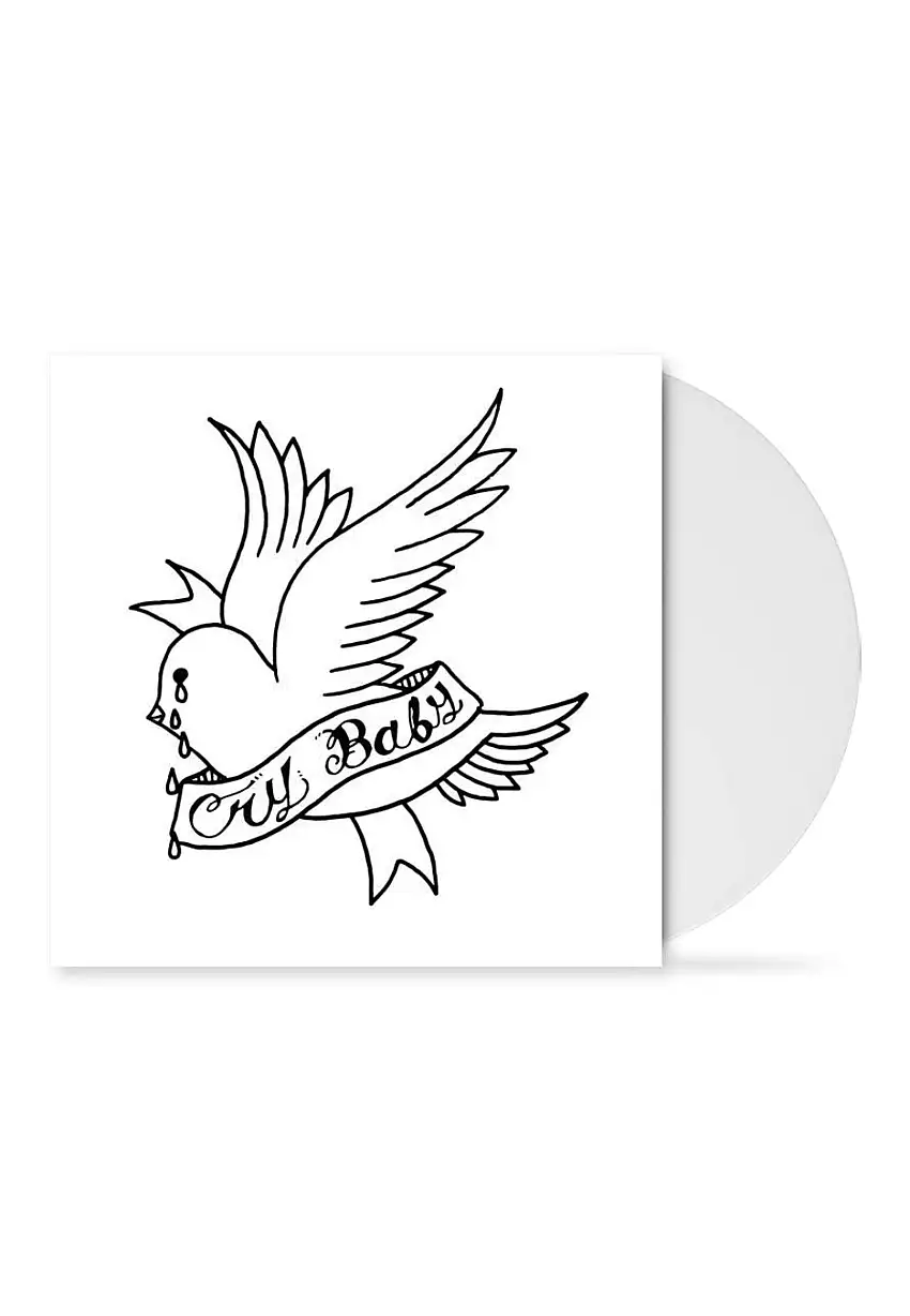 Lil Peep - Crybaby Ltd. Clear White - Colored Vinyl