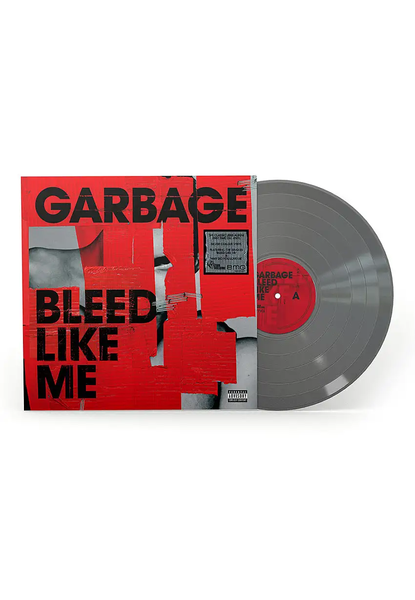 Garbage - Bleed Like Me (2024 Remaster) Ltd. Silver - Colored Vinyl