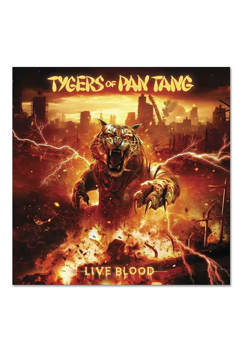 Tygers of Pan Tang - Liveblood - CD