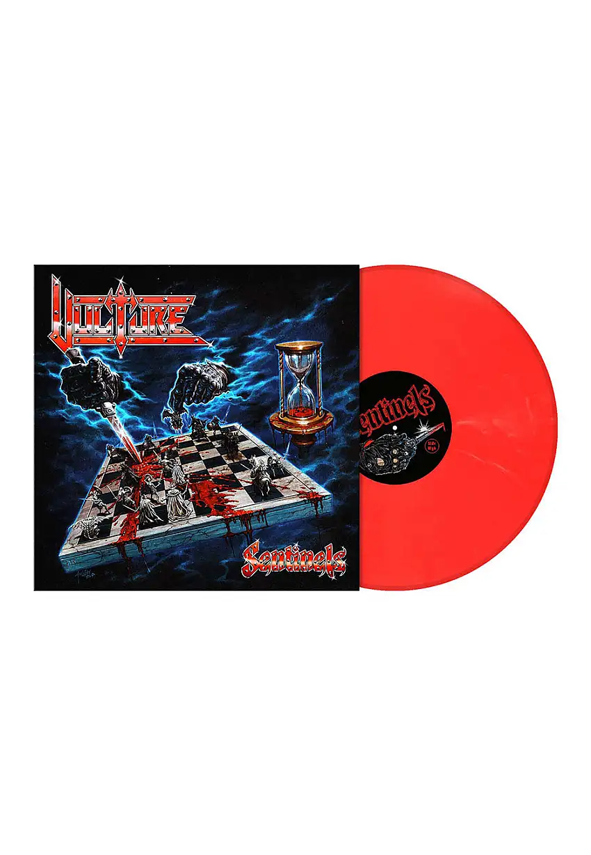 Vulture - Sentinels Bright Red/White - Marbled Vinyl