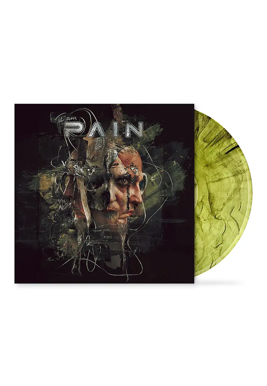 PAIN - I Am Transparent Green/Black Smoke Ltd. - Vinile