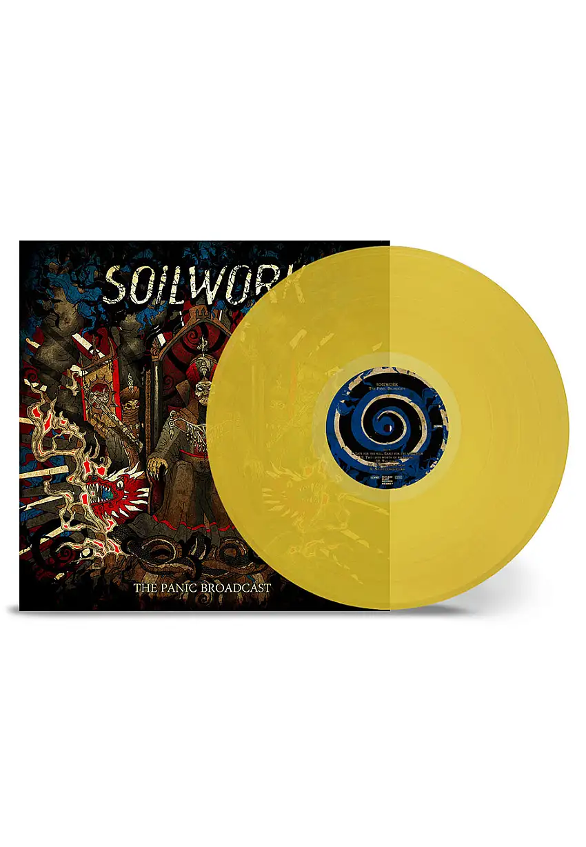 Soilwork - The Panic Broadcast Transparent Yellow Ltd. - Colored Vinyl