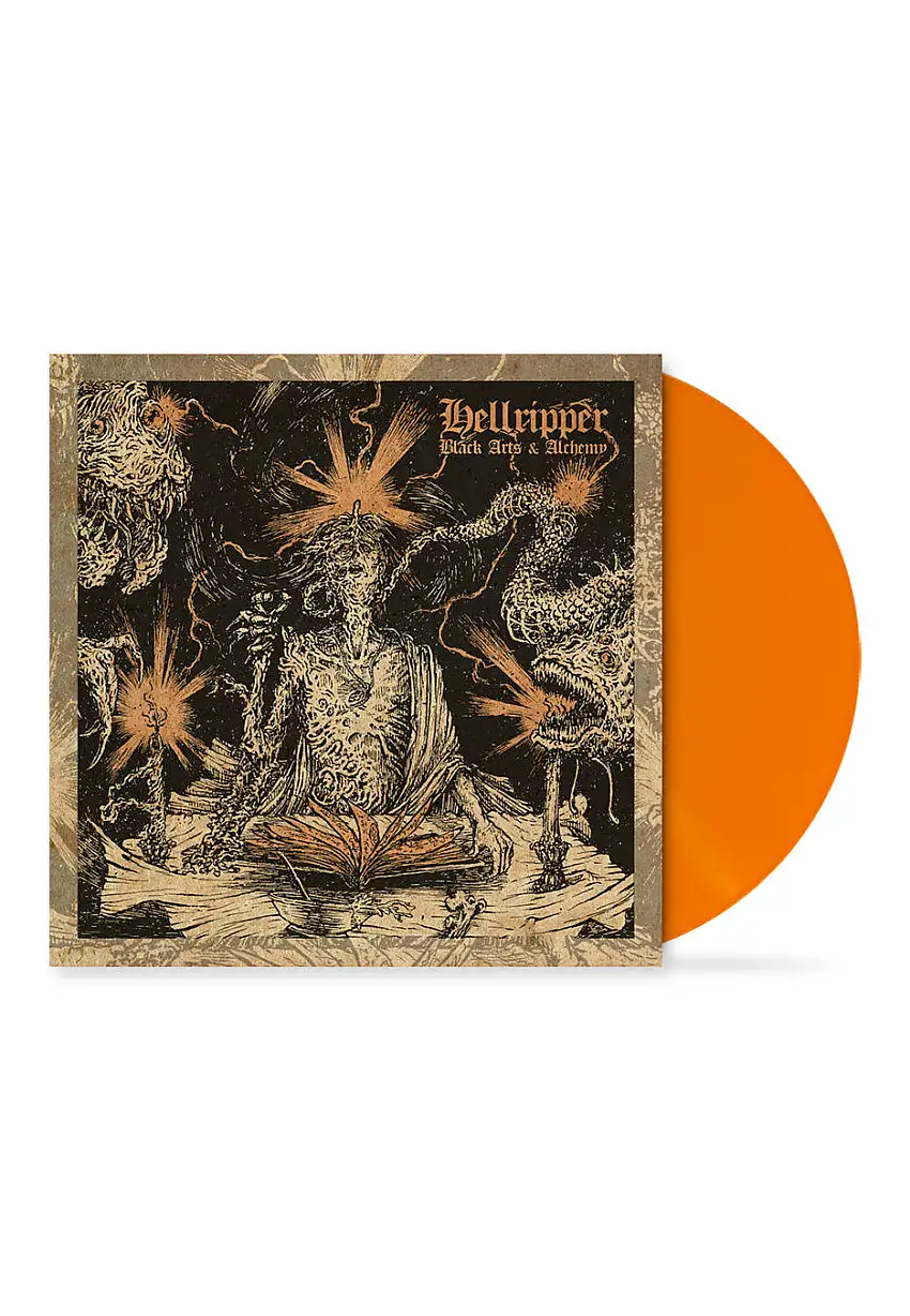 Hellripper - Black Arts & Alchemy Ltd. Orange - Colored Vinyl