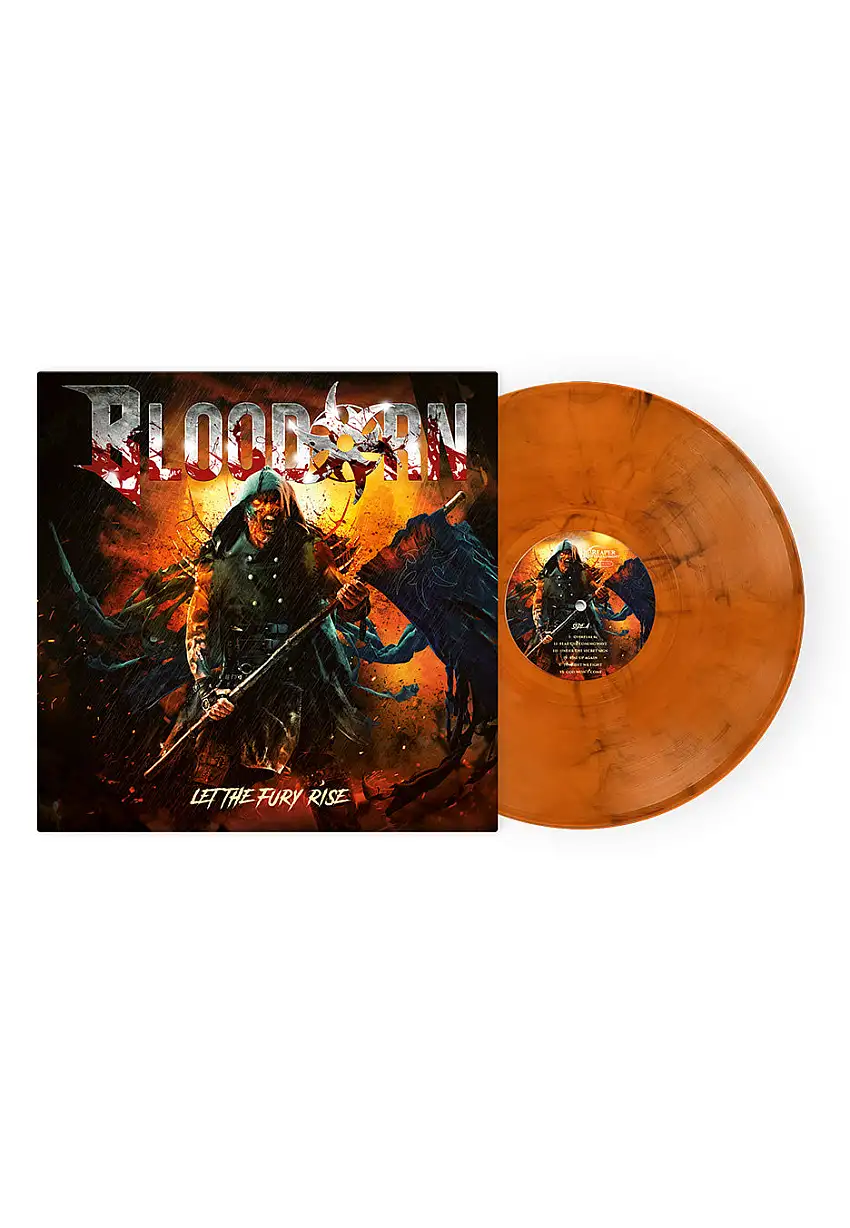 Bloodorn - Let The Fury Rise Ltd. Orange/Black - Marbled Vinyl