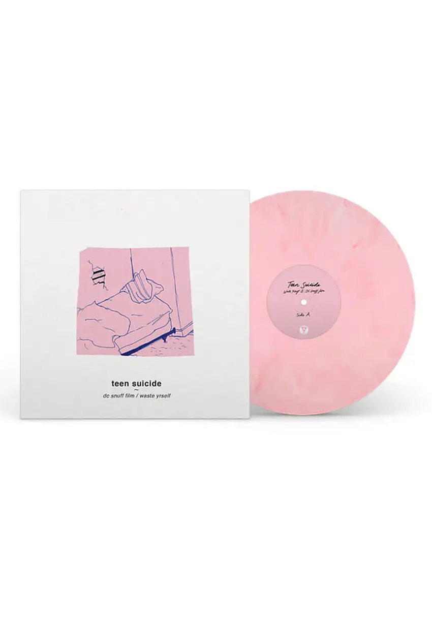 Teen Suicide - DC Snuff Film / Waste Yrself Ltd. Pink - Marbled Vinyl