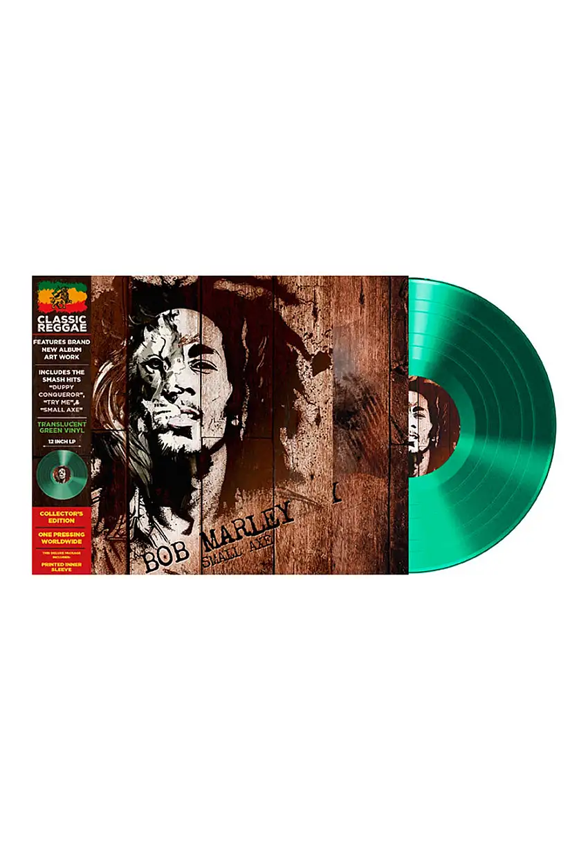 Bob Marley - Small Axe Ltd. Transparent Green - Vinile
