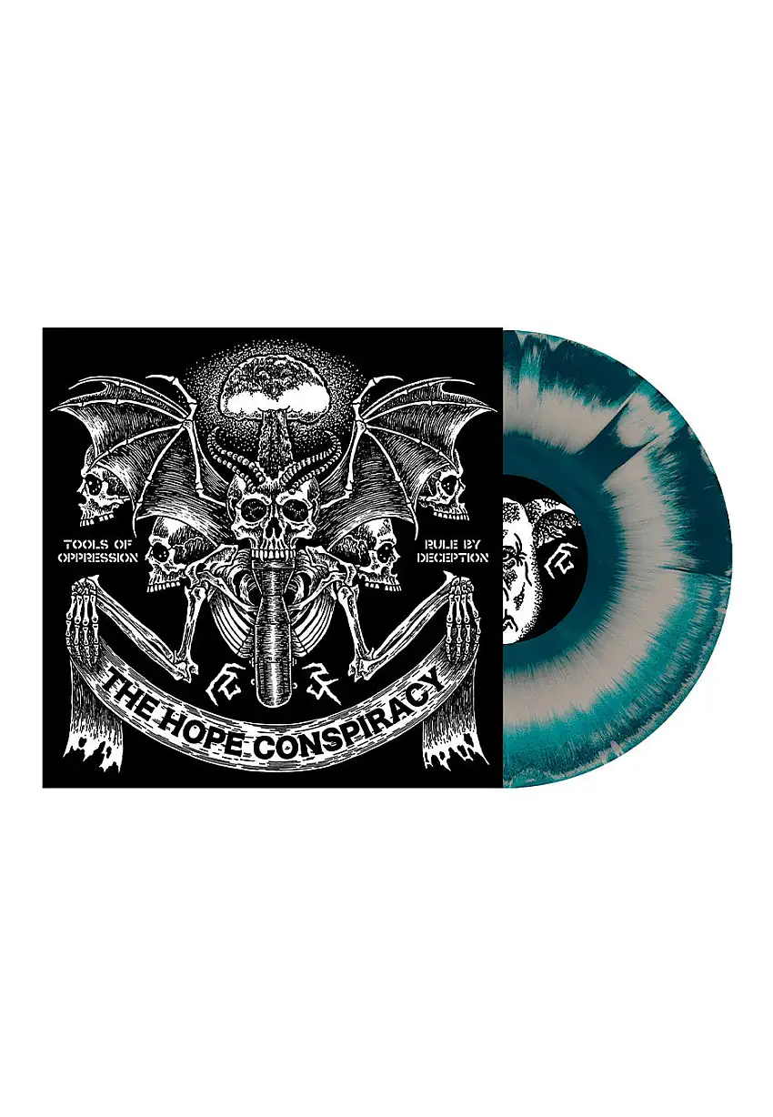 Hope Conspiracy - Tools Of Oppression / Rule By Deception Ltd. Silver/Black - Colored Vinyl