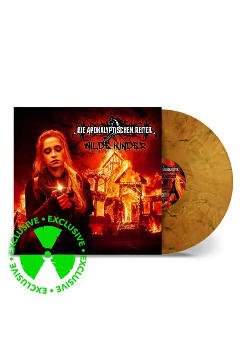 Die Apokalyptischen Reiter - Wilde Kinder Ltd. Gold/Black - Marbled Vinyl